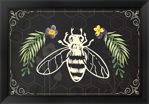 Framed Botany Art IV Print