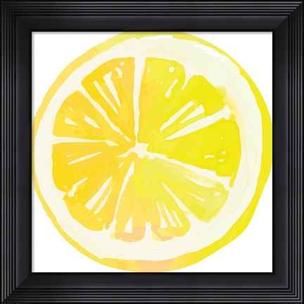 Framed Lemon Place Print