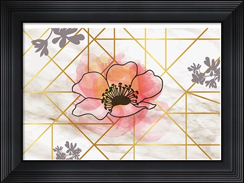 Framed Spring Elegance I Print