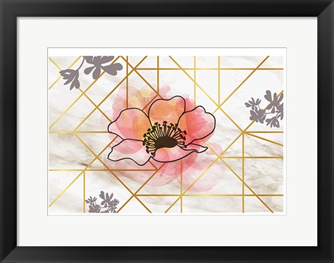 Framed Spring Elegance I Print