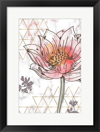 Framed Spring Elegance II Print