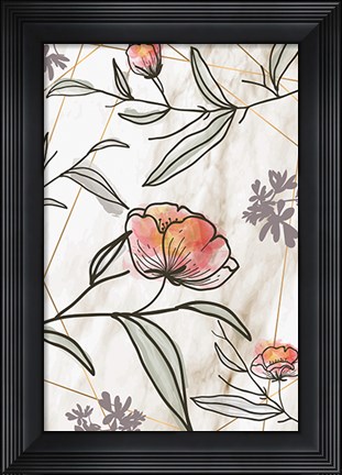 Framed Spring Elegance III Print