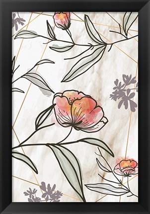 Framed Spring Elegance III Print