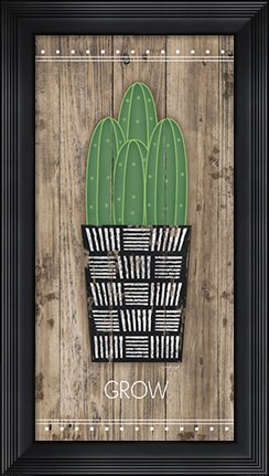 Framed Grow Print