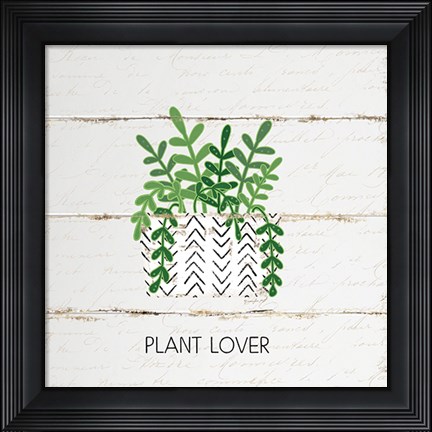Framed Plant Lover Print