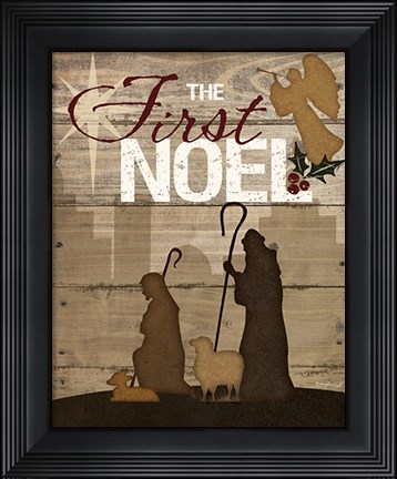 Framed First Noel Print