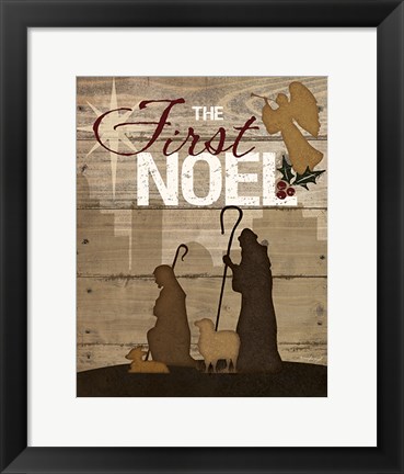 Framed First Noel Print