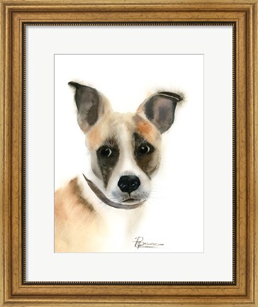 Framed Pup Print