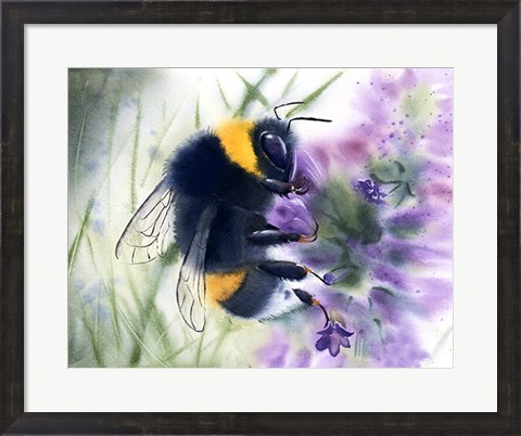 Framed Bee IV Print