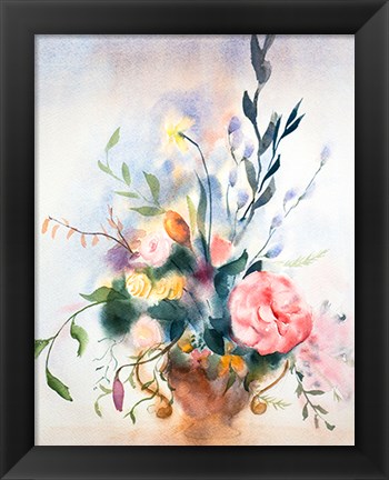 Framed Bouquet III Print
