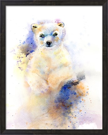 Framed Bear Cub II Print