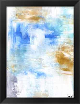 Framed Ocean Abstract III Print