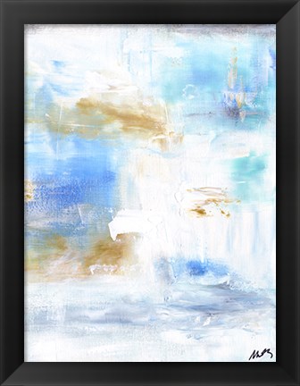 Framed Ocean Abstract IV Print