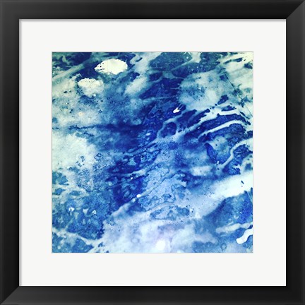 Framed Blue 49 Print