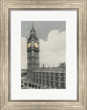 Framed Big Ben Print