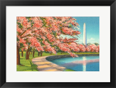 Framed Washington DC Print