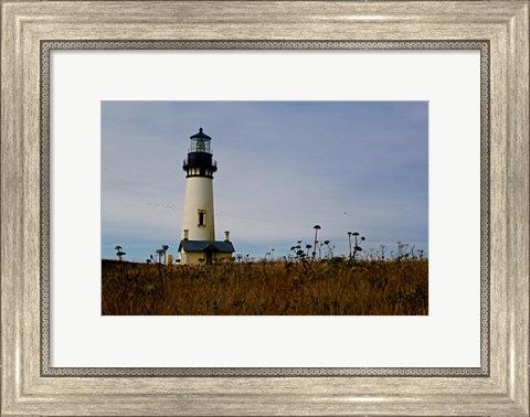 Framed Lighthouse V Print