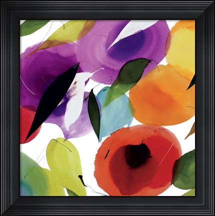 Framed Melody of Color II Print