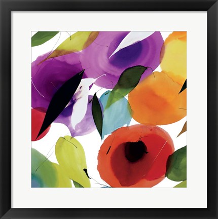 Framed Melody of Color II Print