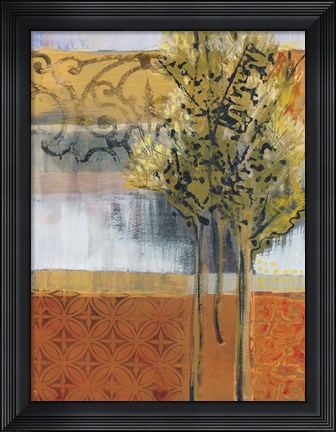 Framed Edge of the Path Print