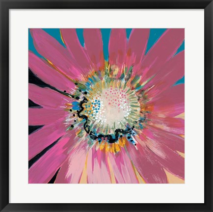 Framed Sunshine Flower III Print