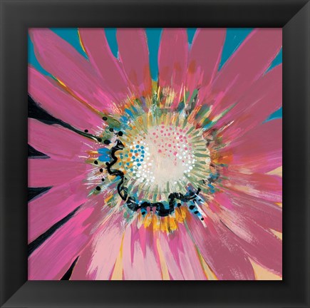 Framed Sunshine Flower III Print