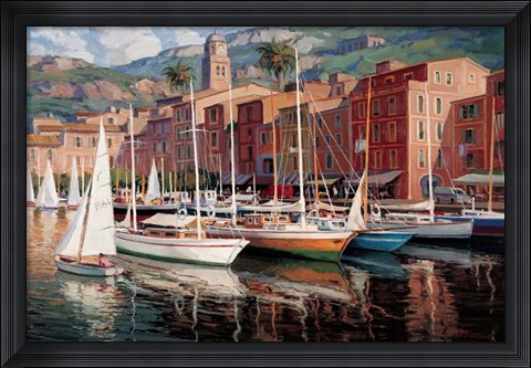 Framed Porto Fino Print