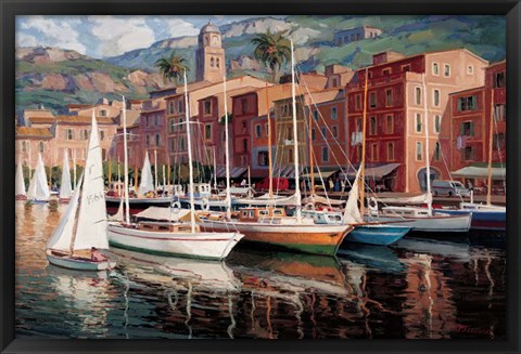 Framed Porto Fino Print