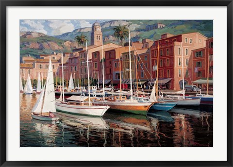 Framed Porto Fino Print