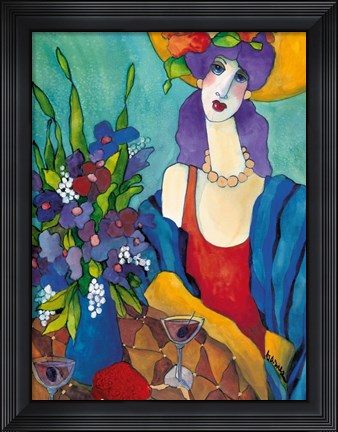 Framed Madame LeDuc Print