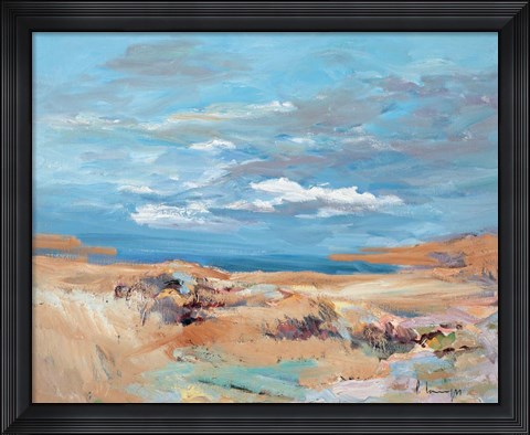 Framed Silence Of The Dune Print