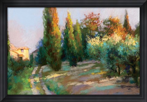 Framed To the Villa Print