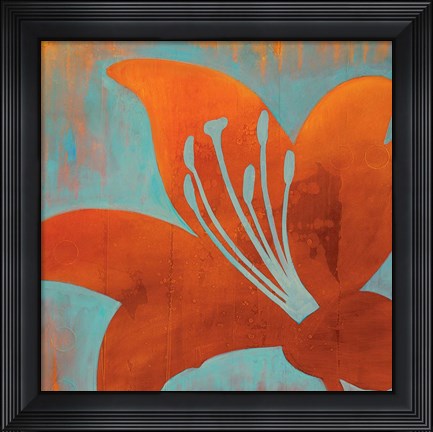 Framed Cosmic Bloom II Print