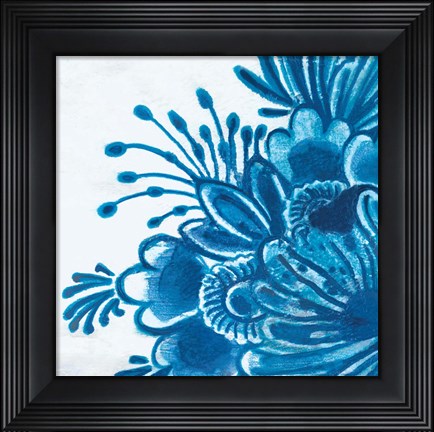 Framed Delft Design I Print