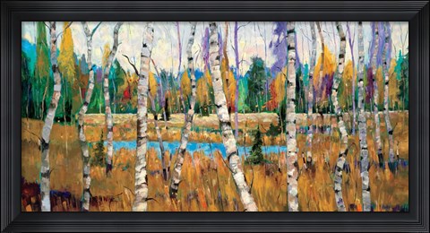 Framed October Parade Print