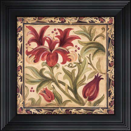 Framed Floral Daydream I Print