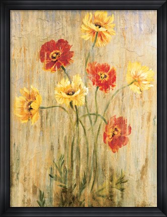 Framed Poppy Serenade Print