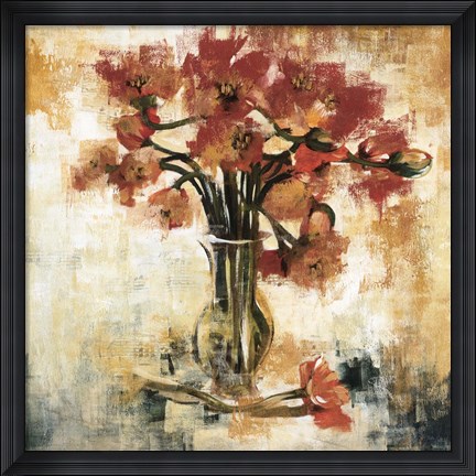 Framed Symphony of Poppies Print