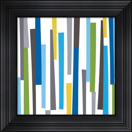 Framed Pick-up Sticks Print