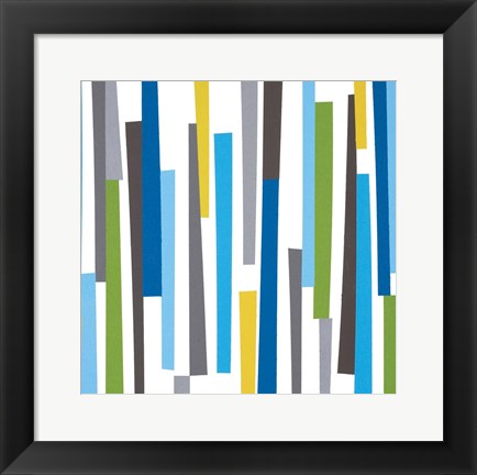 Framed Pick-up Sticks Print