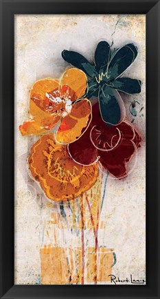 Framed Floral Scents II Print