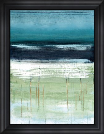 Framed Sea and Sky II Print