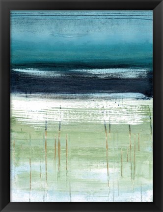 Framed Sea and Sky II Print