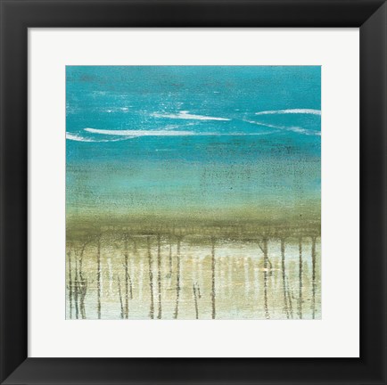 Framed Shoreline Memories II Print