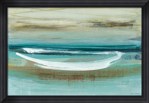Framed Canoe II Print
