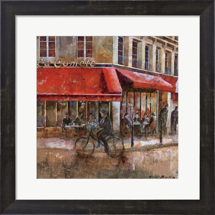 Framed La Comte Paris Print