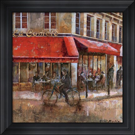 Framed La Comte Paris Print