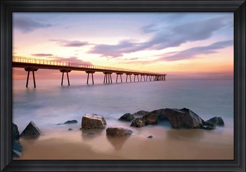Framed Pier Print