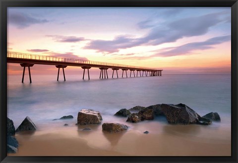 Framed Pier Print