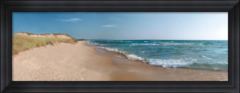 Framed Sand and the Sea Print